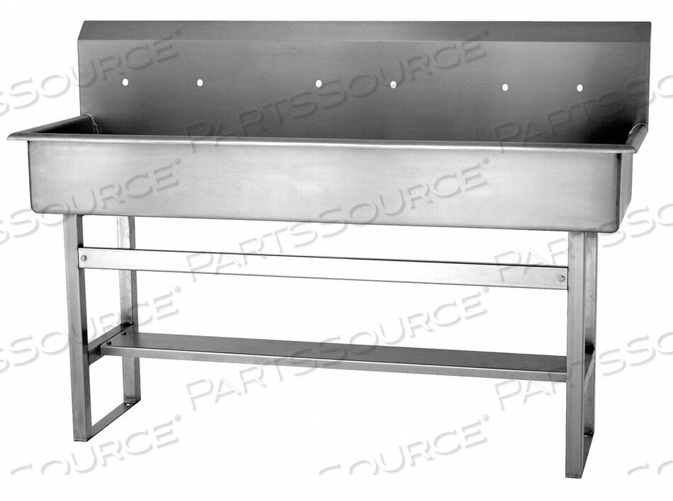 OEM#: 56F8МОЕЧНАЯ СТАНЦИЯ 60 ДЮЙМОВ Д 20 ДЮЙМОВ Ш 45 ДЮЙМОВ В от Sani-Lav