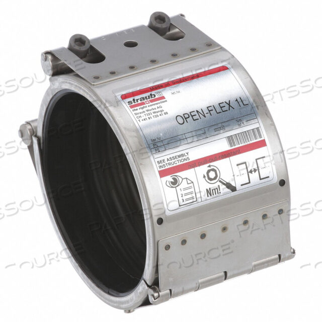 OEM#: STR35901 ОТКРЫТАЯ ГИБКАЯ МУФТА 5 ДЮЙМОВ РАЗМЕР ТРУБЫ от Straub