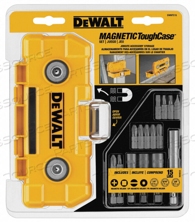 OEM#: DWMTC15НАБОР ОТВЕРТОЧНЫХ НАСАДОК IMPACT DRIVERS 15 от DeWalt