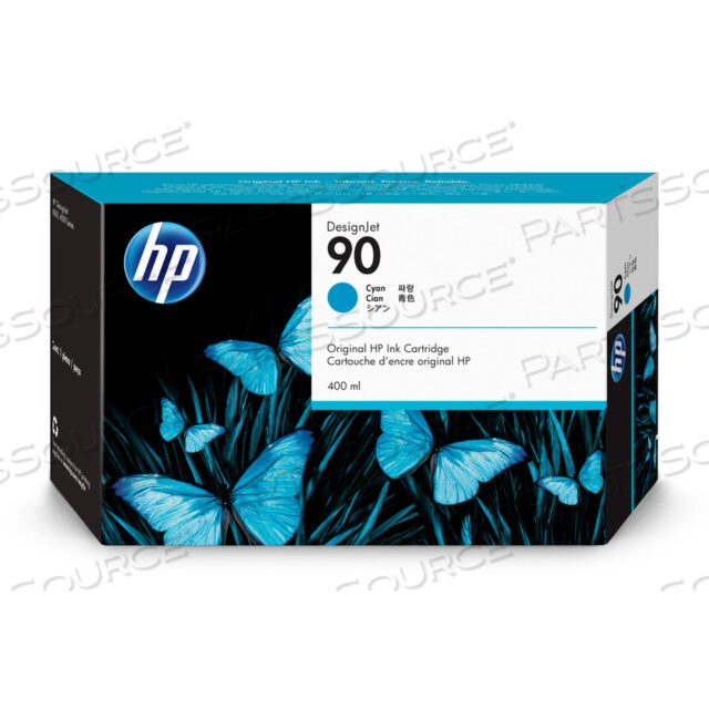 HP 90, (C5061A) ОРИГИНАЛЬНЫЙ КАРТРИДЖ С ГОЛУБЫМИ ЧЕРНИЛАМИ