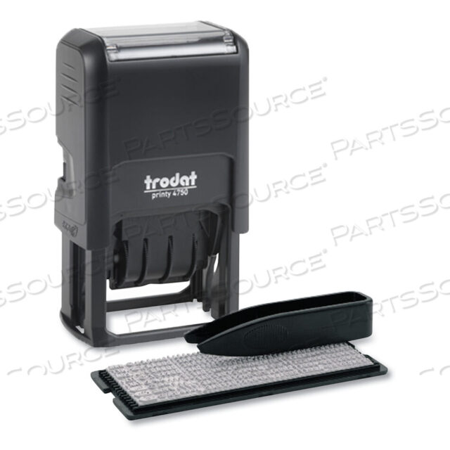 OEM#: 5916PRINTY DO IT YOURSELF SELF-INKING MESSAGE DATER,1.63 X 1, BLUE/RED by Trodat