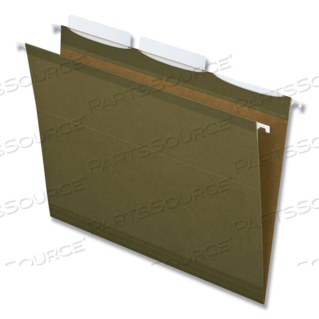 OEM#: 42620УСИЛЕННЫЕ ПОДВЕСНЫЕ ПАПКИ READY-TAB, ФОРМАТ LETTER, ЯЗЫКИ ШИРИНОЙ 1/3, СТАНДАРТНЫЙ ЗЕЛЕНЫЙ, 25 ШТ./КОРОБКА от Esselte Pendaflex Corp.