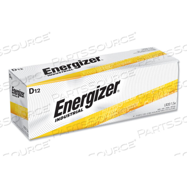 OEM#: EN95BATTERY, INDUSTRIAL, D, ALKALINE, 1.5V, 16500 MAH от Energizer