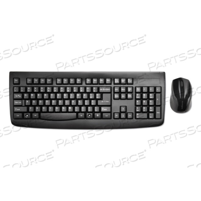 OEM#: K75231USKEYBOARD FOR LIFE WIRELESS DESKTOP SET, ЧАСТОТА 2,4 ГГЦ/ДИАПАЗОН БЕСПРОВОДНОЙ СВЯЗИ 30 ФУТОВ, ЧЕРНЫЙ от Kensington Computer Products