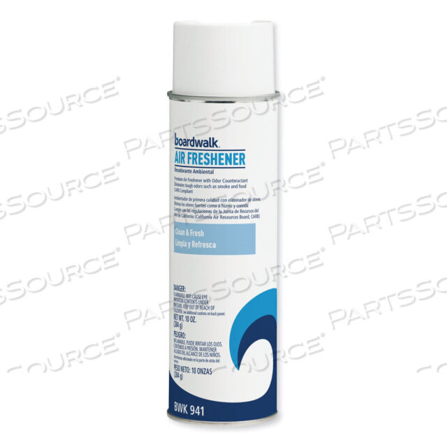 OEM#: 1049946ОСВЕЖИТЕЛЬ ВОЗДУХА FRESH SCENT, АЭРОЗОЛЬНЫЙ СПРЕЙ 10 УНЦИЙ, 12/КОРОБКА от Boardwalk