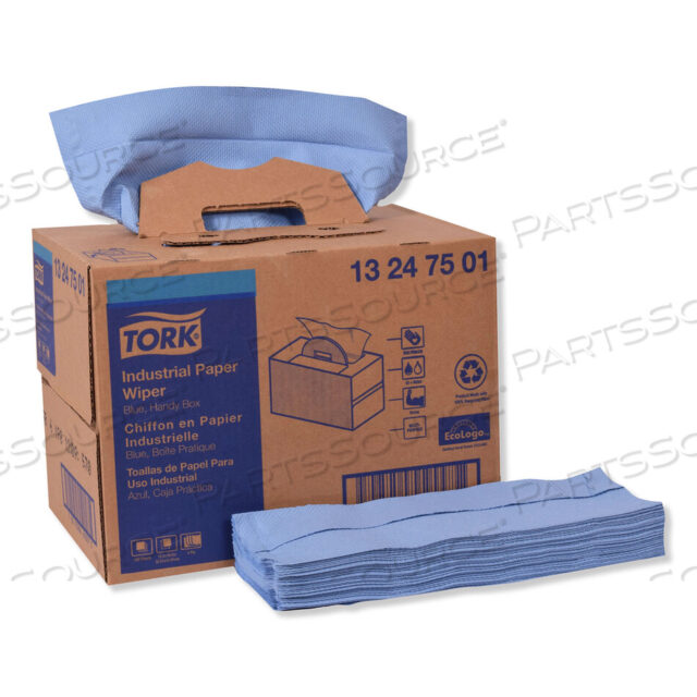 OEM#: 13247501ПРОМЫШЛЕННАЯ БУМАЖНАЯ ПРОТИРКА, 4-СЛОЙНАЯ, 12,8 X 16,5, СИНАЯ, 180/КОРОБКА от Tork