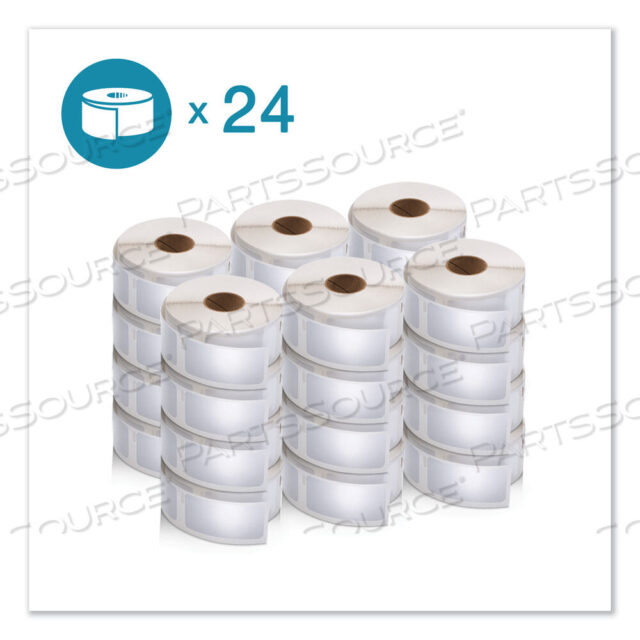 OEM#: 2050830LW МНОГОФУНКЦИОНАЛЬНЫЕ ЭТИКЕТКИ, 1 X 2.13, БЕЛЫЕ, 500 ЭТИКЕТОК/РУЛОН, 24 РУЛОНА/КОРОБКА от Dymo
