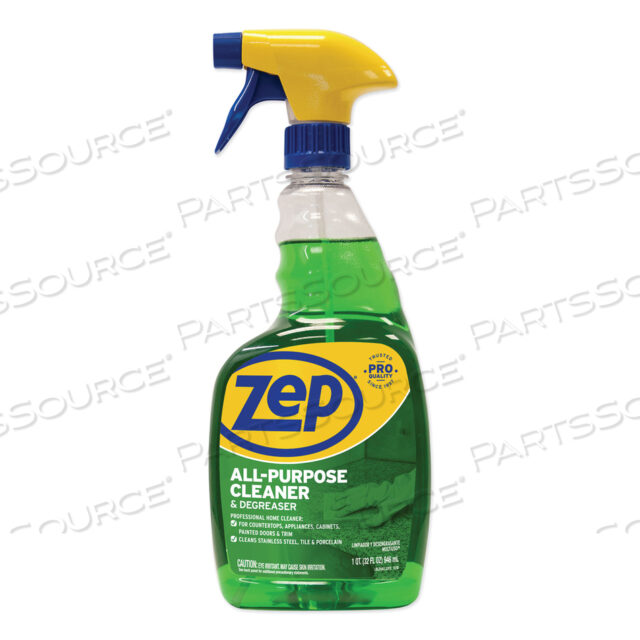 OEM#: ZUALL32EAУНИВЕРСАЛЬНОЕ ОЧИСТИТЕЛЬНОЕ СРЕДСТВО И ОБЕЗЖИРИВАТЕЛЬ, 32 УНЦИИ ФЛАКОН-РАСПЫЛИТЕЛЬ от Zep