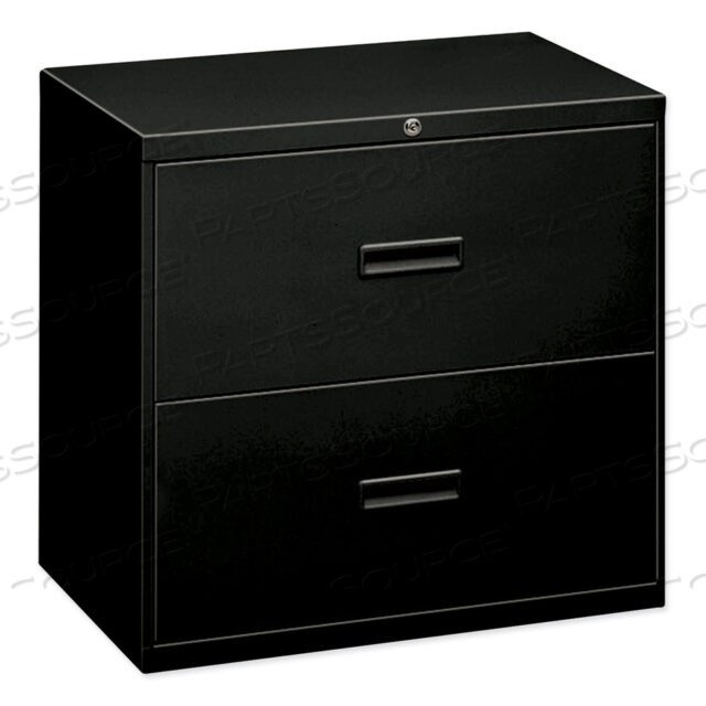 OEM#: H432.L.P400 SERIES БОКОВАЯ ПАПКА, 2 ЯЩИКА ДЛЯ ПАПОК ФОРМАТА LEGAL/LETTER, ЧЕРНАЯ, 30 X 18 X 28 от HON
