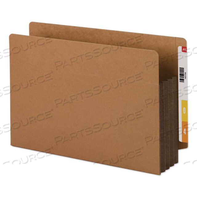 OEM#: 74681REDROPE DROP-FRONT END TAB КАРМАНЫ ДЛЯ ФАЙЛОВ, ПОЛНОСТЬЮ ВЫСОКИЕ 6.5 КЛАССИФИКАЦИИ, РАСШИРЕНИЕ 3.5, РАЗМЕР LEGAL, REDROPE/КОРИЧНЕВЫЙ, 10/КОРОБКА от Smead