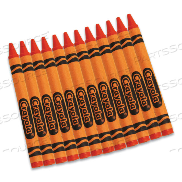 OEM#: 52-0836-036КАРУСНЫЕ МЕЛКИ, ОРАНЖЕВЫЕ, 12 ШТ./КОРОБКА от Crayola
