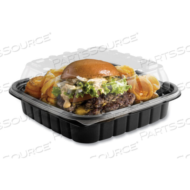 OEM#: 4118501КОНТЕЙНЕРЫ CRISP FOODS TECHNOLOGIES, 33 УНЦИИ, 8,46 X 8,46 X 3,16, ПРОЗРАЧНЫЙ/ЧЕРНЫЙ, ПЛАСТИК, 180/КОРОБКА от Anchor
