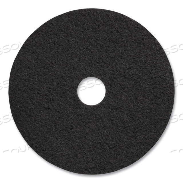 OEM#: CW22978/BPR2297STRIPPING FLOOR PADS, 17 DIAMETER, BLACK, 5/CARTON by Coastwide Professional
