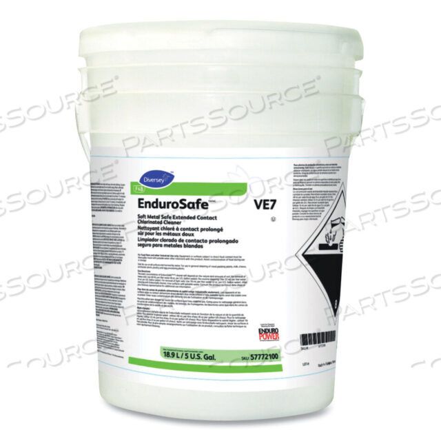 OEM#: 57772100ENDUROSAFE РАСШИРЕННЫЙ КОНТАКТНЫЙ ХЛОРИРОВАННЫЙ ОЧИСТИТЕЛЬ, ВЕДРО 5 ГАЛЛОНОВ от Diversey