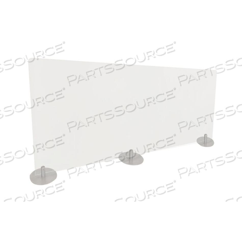 OEM#: DPSF2459-FDESKTOP ОТДЕЛЬНО СТОЯЩИЙ АКРИЛОВЫЙ ЗАЩИТНЫЙ ЭКРАН, 59 X 5 X 24, FROST от Ghent