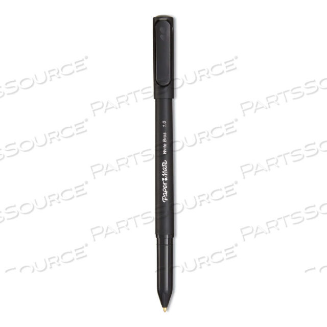 OEM#: 4621401CWRITE BROS. ШАРИКОВАЯ РУЧКА, БОЛЬШАЯ УПАКОВКА, СТИК, СРЕДНЯЯ 1 ММ, ЧЕРНЫЕ ЧЕРНИЛА, ЧЕРНЫЙ КОРПУС, 60 ШТ./УПАКОВКА от Paper Mate