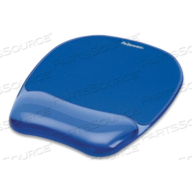 OEM#: 91141GEL CRYSTALS Коврик для мыши с подставкой для запястья, 7,87 X 9,18, СИНИЙ от Fellowes