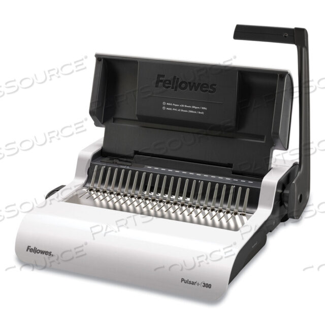 OEM#: 5006801PULSAR MANUAL COMB BINDING SYSTEM, 300 ЛИСТОВ, 18,13 X 15,38 X 5,13, БЕЛЫЙ от Fellowes