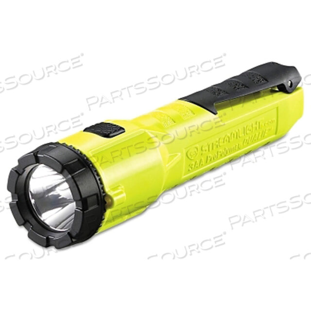 OEM#: 68750FLASHLIGHT, INTRINSICALLY SAFE, 3 AA, LED, YELLOW, 7 IN L by Streamlight