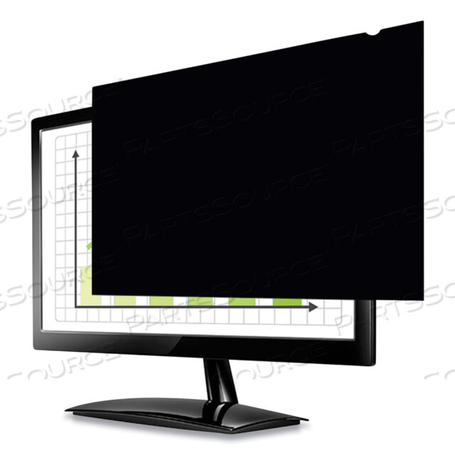 OEM#: 4801601PRIVASCREEN BLACKOUT PRIVACY FILTER ДЛЯ 24-дюймового широкоэкранного плоскопанельного монитора с соотношением сторон 16:10 от Fellowes