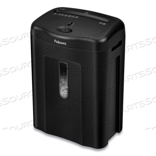 OEM#: 4350001POWERSHRED 11C ПОПЕРЕЧНАЯ РЕЗКА, ЕМКОСТЬ 11 ЛИСТОВ В РУЧНОМ РЕЖЕНИИ от Fellowes