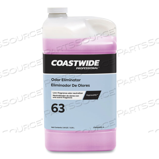 OEM#: CW6303EM-AODOR ELIMINATOR 63 КОНЦЕНТРАТ ДЛЯ EXPRESSMIX, ГРЕЙПФРУТ, БУТЫЛКА 3,25 Л, 2 ШТ./КОРОБКА от Coastwide Professional