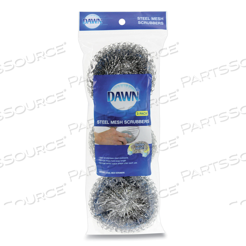 OEM#: 437777ULTRA STEEL SCRUBBERS, СЕРЫЙ/СЕРЕБРИСТЫЙ, 3 ШТ. В УПАКОВКЕ от Dawn