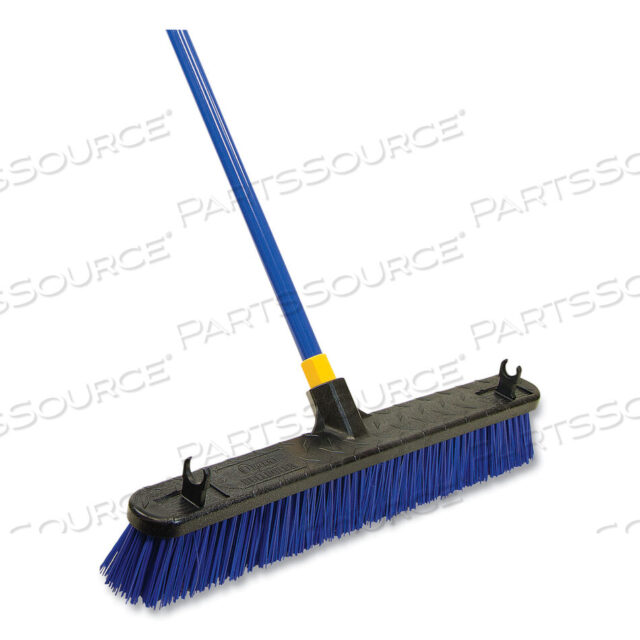 OEM#: 599 ЩЕТКА BULLDOZER ROUGH SURFACE, 24 X 60, СТАЛЬНАЯ РУЧКА С ПОКРЫТИЕМ ПЭТ/ПОРОШКОМ, СИНИЙ/ЧЕРНЫЙ от Quickie