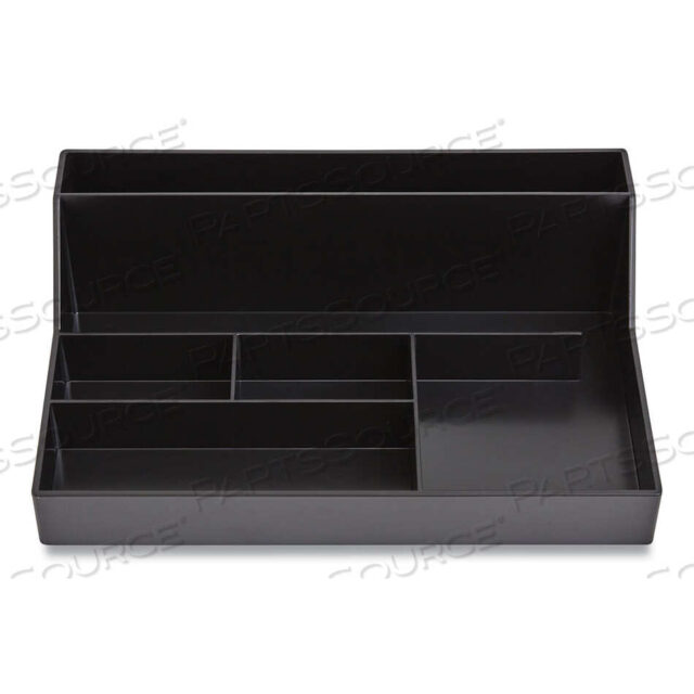 OEM#: TR55259-CCПЛАСТИКОВЫЙ НАСТОЛЬНЫЙ ОРГАНАЙЗЕР, 6 ОТДЕЛЕНИЙ, 6,81 X 9,84 X 2,75, ЧЕРНЫЙ от TRU RED