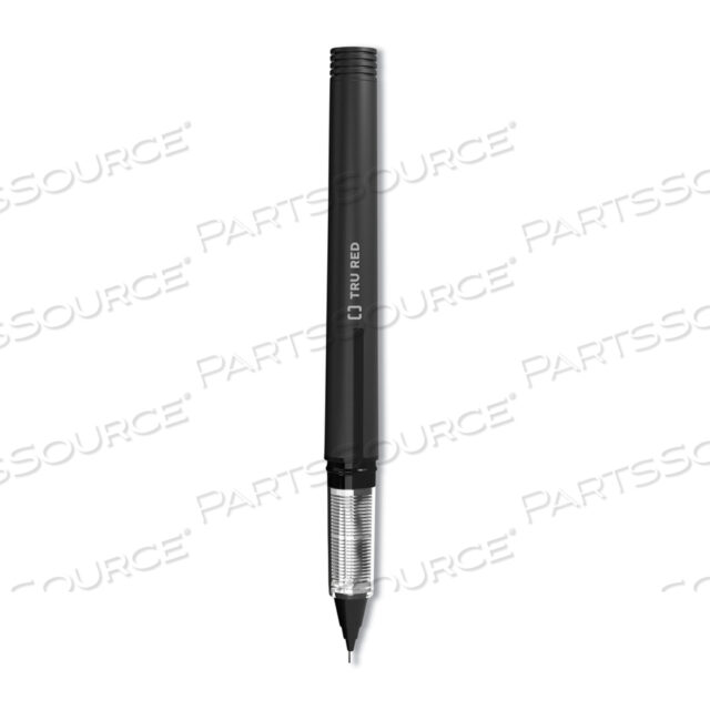 OEM#: TR57324РОЛЛЕРНАЯ ШАРИКОВАЯ РУЧКА, СТЕРЖЕНЬ, ТОНКИЙ КОНЧИК ИГЛЫ 0,5 ММ, ЧЕРНЫЕ ЧЕРНИЛА, ЧЕРНЫЙ КОРПУС, ДЮЖИНА от TRU RED