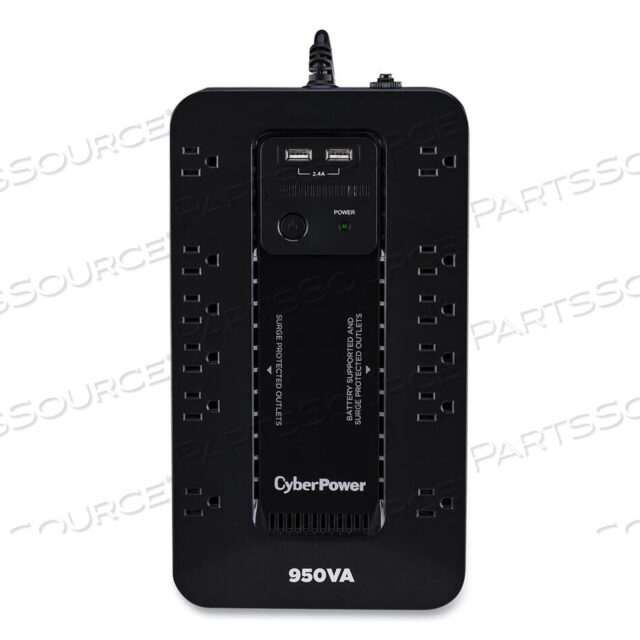 OEM#: SX950USX950U UPS BATTERY BACKUP, 12 OUTLETS, 950 VA, 890 J by CyberPower