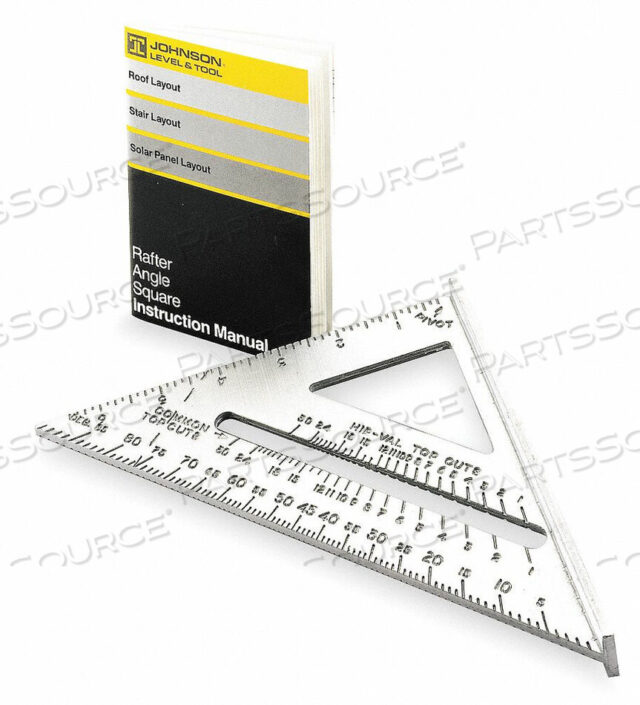 OEM#: RAS1RAFTER ANGLE SQUARE 7 IN ALUMINIUM от Johnson Level
