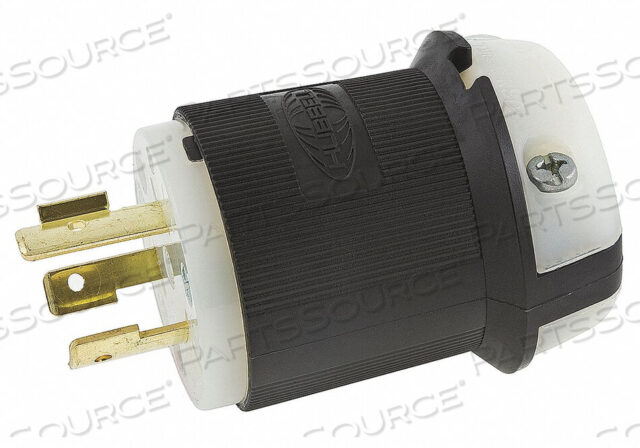 OEM#: HBL2341БЛОКИРОВОЧНАЯ ВИЛКА ЧЕРНО-БЕЛАЯ 20A 480V 2P от Hubbell Incorporated, Wiring Device-Kellums