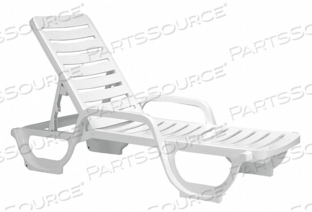 OEM#: 44031004ШЕЗЛОНГ РЕГУЛИРУЕМЫЙ БЕЛЫЙ от Grosfillex