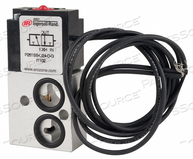 OEM#: P261SS-024-DСОЛЕНОИДНЫЙ ВОЗДУШНЫЙ РЕГУЛЯТОР 1/8 24 В постоянного тока от Ingersoll-Rand