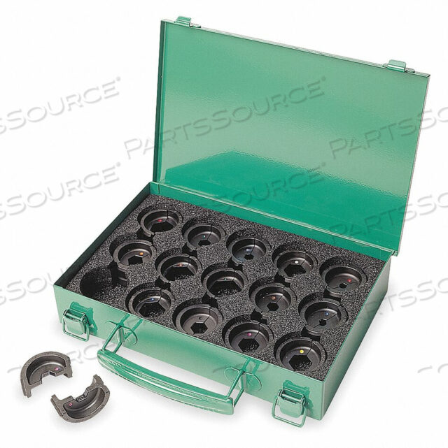 OEM#: K22S1GLCRIMPING DIE SET 6 TONS 8 AWG-600 KCMIL от Greenlee