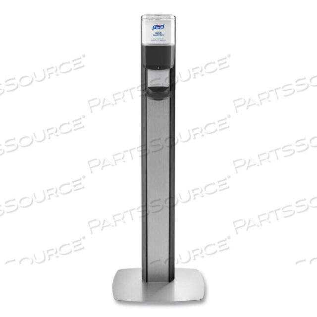 OEM#: 7316-DS-SLVMESSENGER ES6 ГРАФИТОВАЯ ПАНЕЛЬ НАПОЛЬНАЯ ПОДСТАВКА С ДИСПЕНСЕРОМ, 1200 МЛ, 16,75 X 6 X 40, ГРАФИТ/СЕРЕБРО от Purell