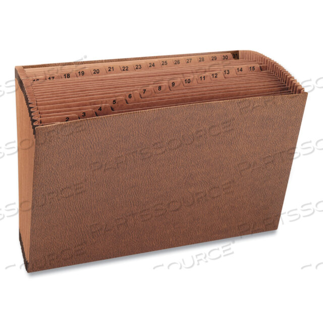 OEM#: 70469 TUFF EXPANDING STADIUM FILE OPEN-TOP, 31 СЕКЦИЯ, ВЫРЕЗАННЫЕ 1/31 ЯЗЫКИ, РАЗМЕР LEGAL, REDROPE от Smead