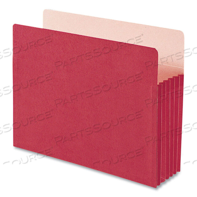 OEM#: 73241ЦВЕТНЫЕ КАРМАНЫ ДЛЯ ФАЙЛОВ, РАСШИРЕНИЕ 5,25, ФОРМАТ LETTER, КРАСНЫЕ от Smead