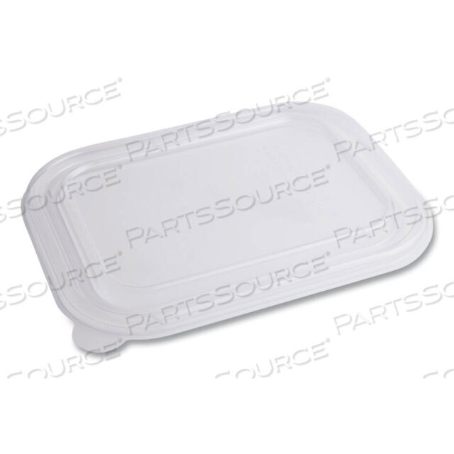OEM#: TRLCS10PLA КРЫШКИ ДЛЯ КОНТЕЙНЕРОВ TRSC60 FIBER, 7,8 X 10,2 X 0,5, ПРОЗРАЧНЫЕ, ПЛАСТИКОВЫЕ, 400/КОРОБКА от World Centric
