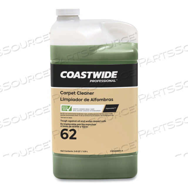 OEM#: CW6203EM-AЧИСТЯЩЕЕ СРЕДСТВО ДЛЯ КОВРОВ ДЛЯ СИСТЕМ EXPRESSMIX, С АРОМАТОМ ЦИТРУСОВ, БУТЫЛКА 3,25 Л, 2 ШТ./КОРОБКА от Coastwide Professional
