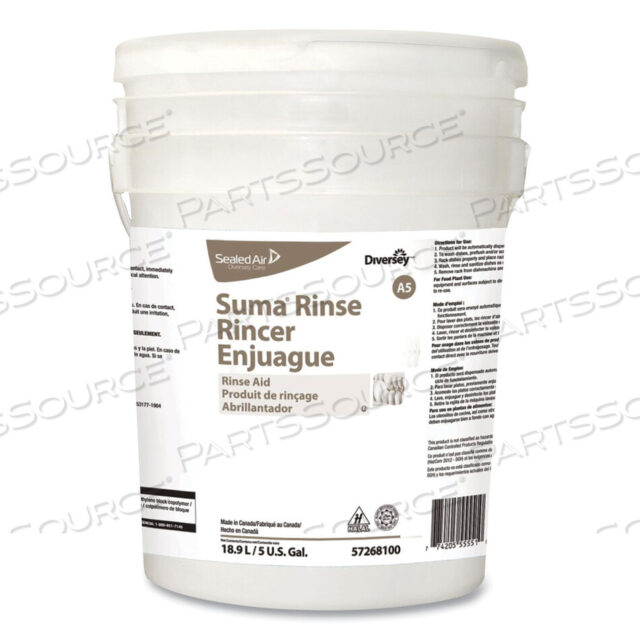 OEM#: 57268100SUMA RINSE A5 ОПОЛАСКИВАТЕЛЬ, ВЕДРО 5 ГАЛЛОНОВ от Diversey