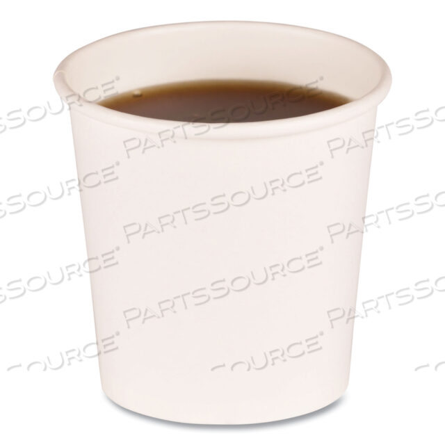 OEM#: BWKWHT4HCUPPAPER ЧАШКИ ДЛЯ ГОРЯЧЕГО, 4 УНЦИИ, БЕЛЫЕ, 20 ЧАШЕК/ПАКЕТ, 50 ЧАШЕК/КОРОБКА от Boardwalk