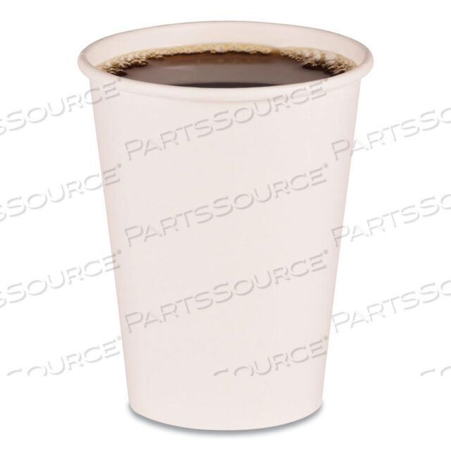 OEM#: WHT12HCUPPAPER ЧАШКИ ДЛЯ ГОРЯЧЕГО, 12 УНЦИЙ, БЕЛЫЕ, 50 ЧАШЕК/ПАКЕТ, 20 ЧАШЕК/КОРОБКА от Boardwalk