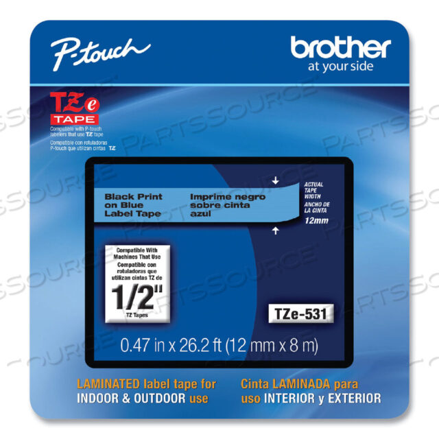 OEM#: TZE531CSTZE-531CS ЧЕРНО-СИНЯЯ ЛЕНТА ДЛЯ ЭТИКЕТОК от Brother