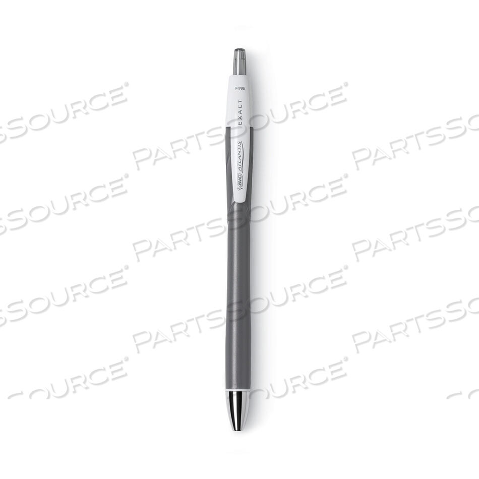 OEM#: VCGN11-BKGLIDE EXACT ШАРИКОВАЯ РУЧКА, ВЫДВИЖНАЯ, ТОНКАЯ 0,7 ММ, ЧЕРНЫЕ ЧЕРНИЛА, ЧЕРНЫЙ КОРПУС, ДЮЖИНА от BIC