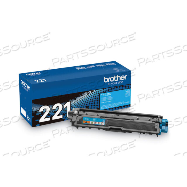 OEM#: TN221CTN221C ТОНЕР, РЕСУРС 1400 СТРАНИЦ, ГОЛУБОЙ от Brother