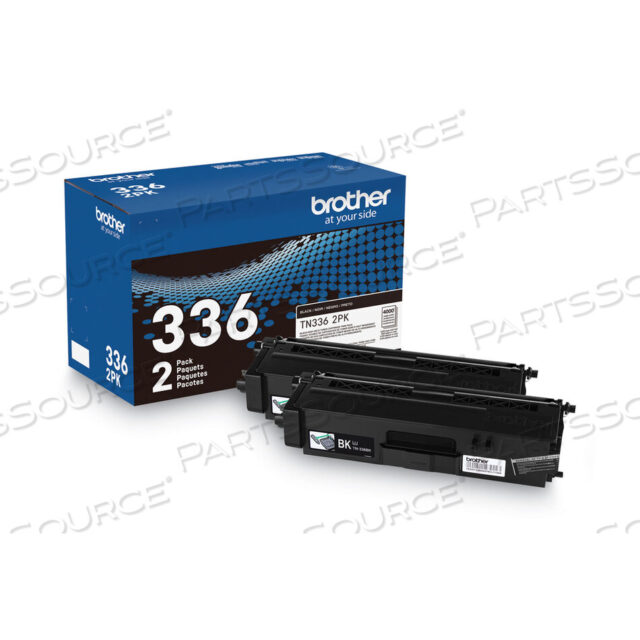 OEM#: TN3362PKTN3362PK ТОНЕР ВЫСОКОЙ ЕМКОСТИ, РЕСУРС 4000 СТРАНИЦ, ЧЕРНЫЙ, 2 ШТ./УПАКОВКА от Brother