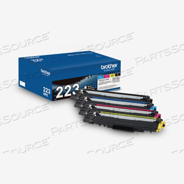 OEM#: TN2234PKTN2234PK ТОНЕР, РЕСУРС 1400/1300 СТРАНИЦ, ЧЕРНЫЙ/ГОЛУБОЙ/ПУРПУРНЫЙ/ЖЕЛТЫЙ от Brother
