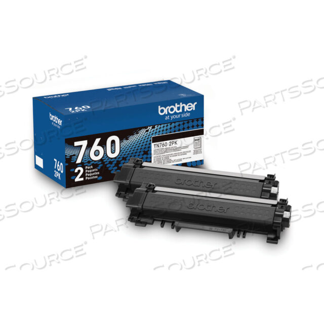 OEM#: TN7602PKTN7602PK ТОНЕР ВЫСОКОЙ ЕМКОСТИ, РЕСУРС 3000 СТРАНИЦ, ЧЕРНЫЙ, 2 ШТ./УПАКОВКА от Brother